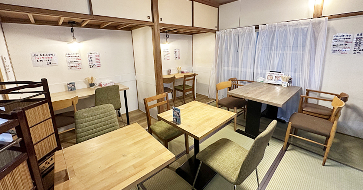 豆藤-kurume-の店内